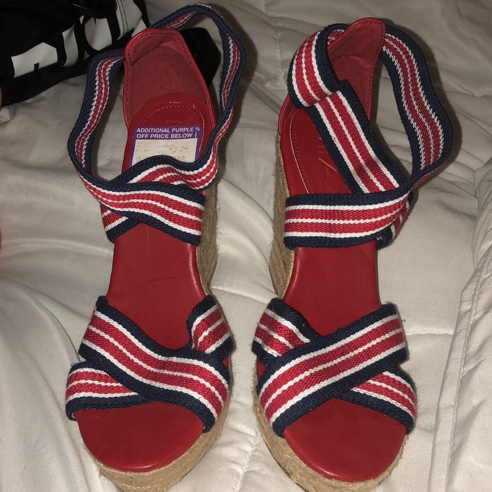 Mia Patriotic Wedges